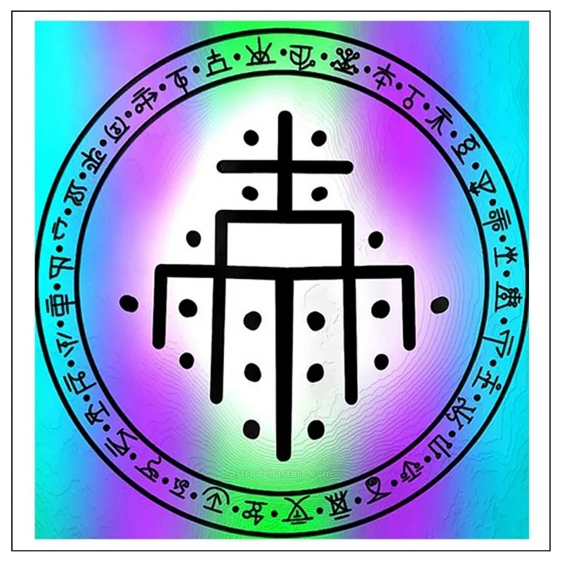 Şaman Txiv Neeb Her Türlü Negatif Enerjiyi Mühürleyerek Etkisiz Hale Getiren Yantra