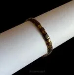 El Yapımı Uniseks Kadın Erkek Tasarım Doğal Taş Bileklik-2