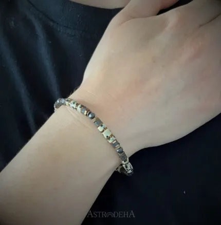 Jasper Taşı Uniseks Kadın Erkek Tasarım Bileklik-1