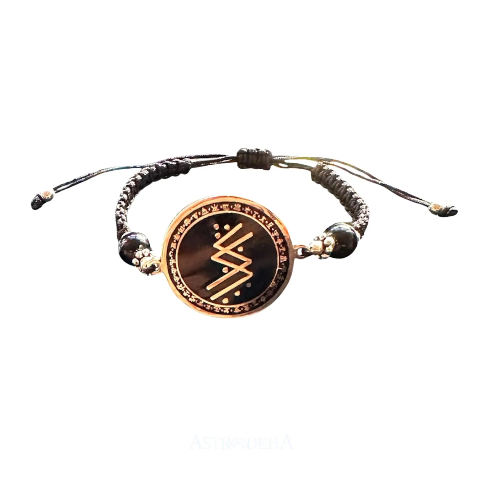 Honner Yantra Makrome Örgülü Gümüş Bileklik 1