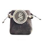 Honner Yantra Makrome Örgülü Gümüş Bileklik 2